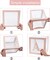 Baby Boxes with Letters for Baby Shower Pink Clear Block Box Transparent Balloon Boxes Birthday Party Decoration Gender Reveal Gift Box